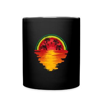 Watermelon - Full Colour Mug - black - Front
