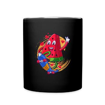 Watermelon - Full Colour Mug - black - Front