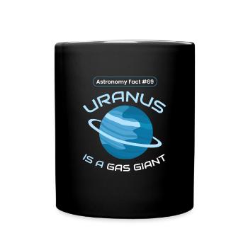 Uranus Gas Giant Planet Space - Mug uni - noir - Devant