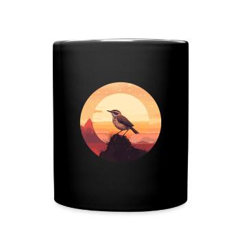 Troglodyte - Mug uni - noir - Devant