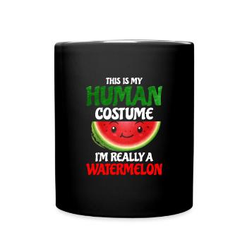 Watermelon - Full Colour Mug - black - Front