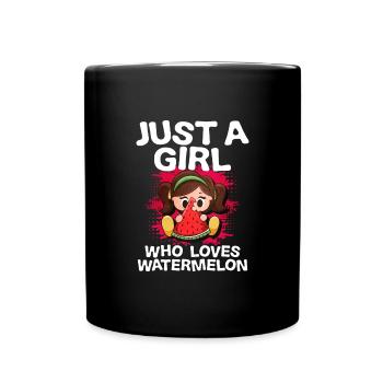 Watermelon - Full Colour Mug - black - Front