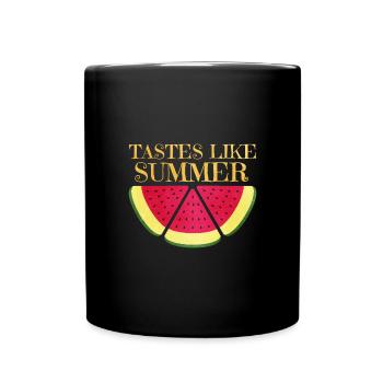 Watermelon - Full Colour Mug - black - Front
