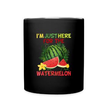 Watermelon - Full Colour Mug - black - Front