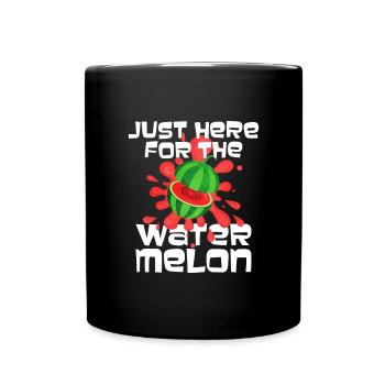 Watermelon - Full Colour Mug - black - Front