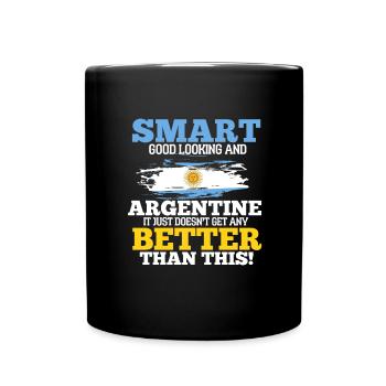 Argentina - Full Colour Mug - black - Front