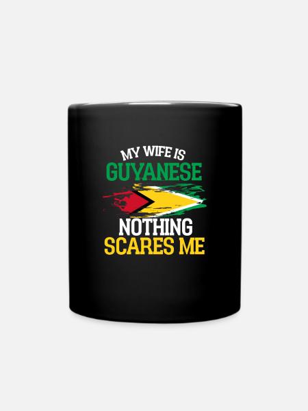Guyana - Tasse einfarbig - Schwarz