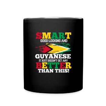 Guyana - Mug uni - noir - Devant
