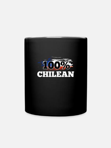 Chile - Full Colour Mug - black