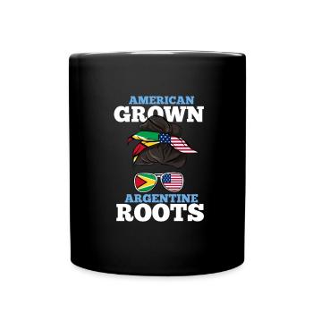 Argentine - Mug uni - noir - Devant