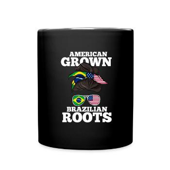 Brazil - Full Colour Mug - black - Front