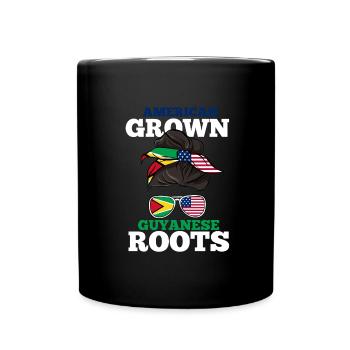 Guyana - Mug uni - noir - Devant