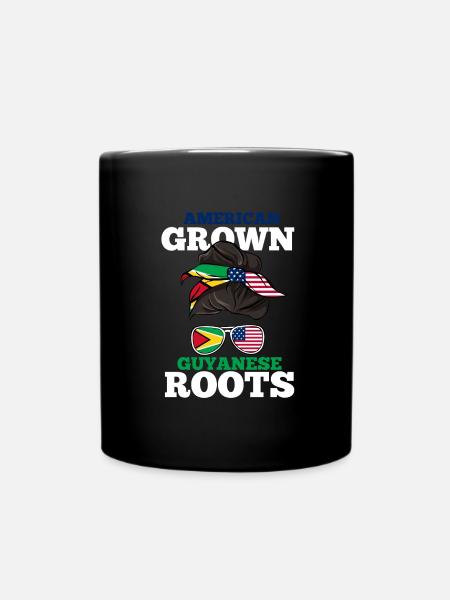 Guyana - Tasse einfarbig - Schwarz