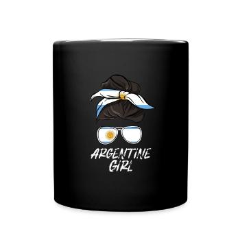 Argentine - Mug uni - noir - Devant
