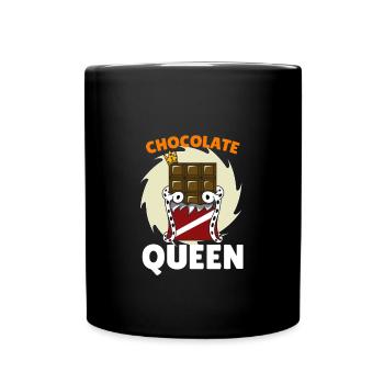 Chocolat - Mug uni - noir - Devant