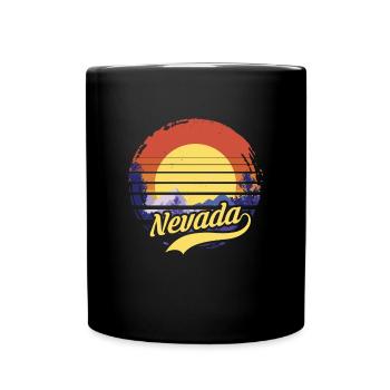 Nevada - Full Colour Mug - black - Front