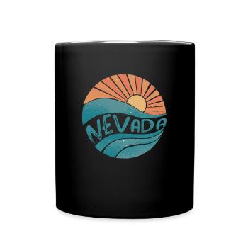 Nevada - Full Colour Mug - black - Front