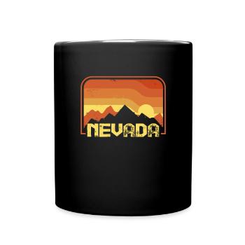 Nevada - Full Colour Mug - black - Front