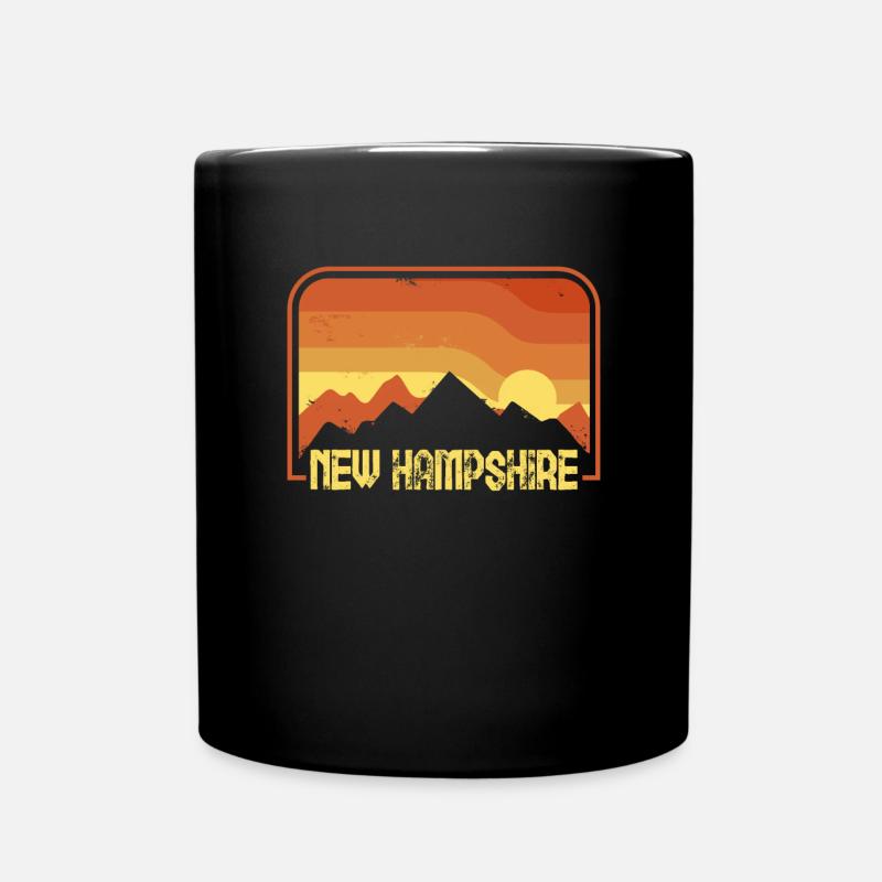 New Hampshire - Mug uni - noir
