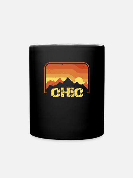 Ohio - Tasse einfarbig - Schwarz
