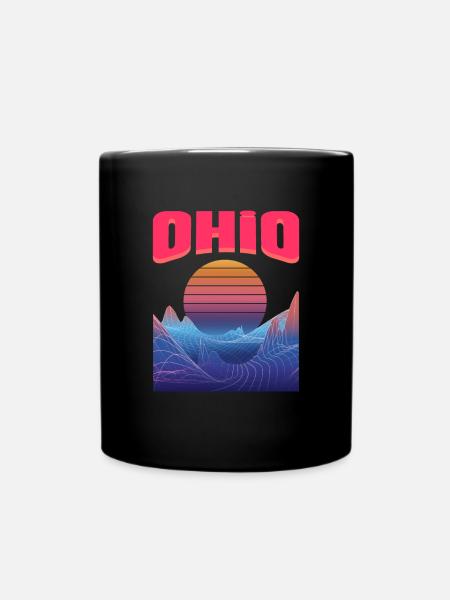 Ohio - Tasse einfarbig - Schwarz