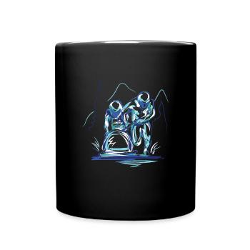 Bobsleigh Bobsleigh - Mug uni - noir - Devant