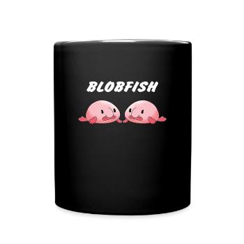 Blob Blobfish Fish Mer - Mug uni - noir - Devant