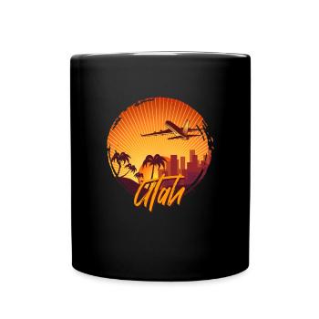 Utah - Mug uni - noir - Devant