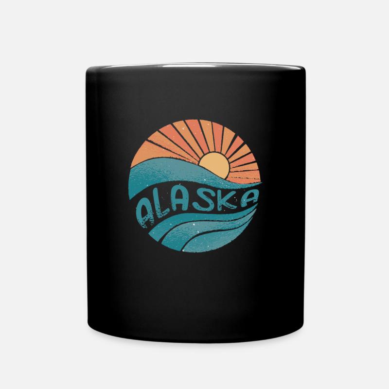Alaska - Full Colour Mug - black