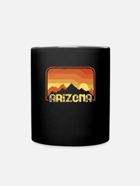 arizona - Tasse einfarbig - Schwarz