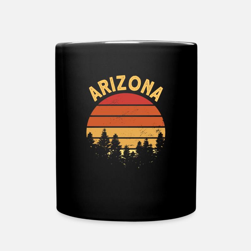 arizona - Tasse einfarbig - Schwarz