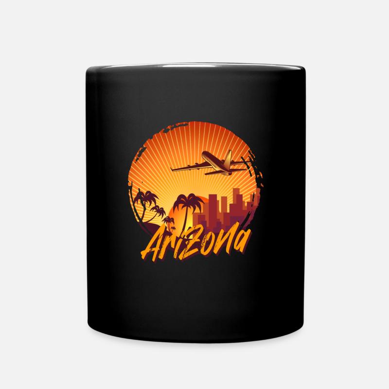 arizona - Tasse einfarbig - Schwarz