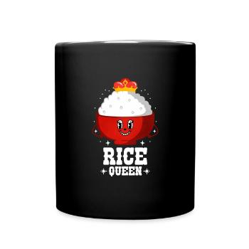 Riz - Mug uni - noir - Devant