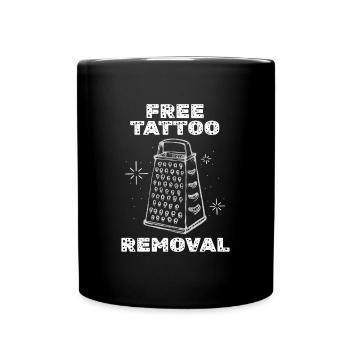 Free Tattoo Removal Tätowierung - Full Colour Mug - black - Front