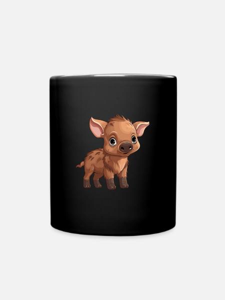 Sanglier - Mug uni - noir