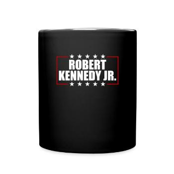 Robert Kennedy Jr. f�r Pr�sident '24 RFK Jr. 2024 - Tasse einfarbig - Schwarz - Vorne