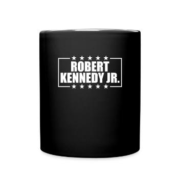 Robert Kennedy Jr. f�r Pr�sident '24 RFK Jr. 2024 - Tasse einfarbig - Schwarz - Vorne