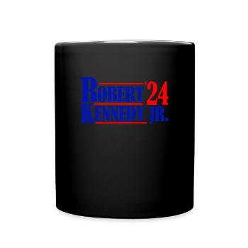 Robert Kennedy Jr. f�r Pr�sident '24 RFK Jr. 2024 - Tasse einfarbig - Schwarz - Vorne