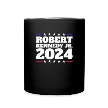 Robert Kennedy Jr. f�r Pr�sident '24 RFK Jr. 2024 - Tasse einfarbig - Schwarz - Vorne