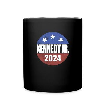 Robert Kennedy Jr. f�r Pr�sident '24 RFK Jr. 2024 - Tasse einfarbig - Schwarz - Vorne
