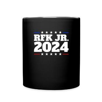 Robert Kennedy Jr. f�r Pr�sident '24 RFK Jr. 2024 - Tasse einfarbig - Schwarz - Vorne