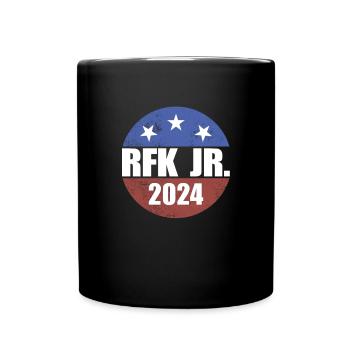 Robert Kennedy Jr. f�r Pr�sident '24 RFK Jr. 2024 - Tasse einfarbig - Schwarz - Vorne