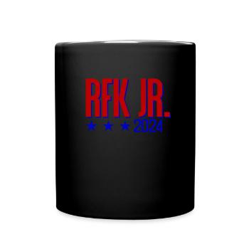 Robert Kennedy Jr. f�r Pr�sident '24 RFK Jr. 2024 - Tasse einfarbig - Schwarz - Vorne