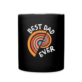 Best Dad Ever - Full Colour Mug - black - Front