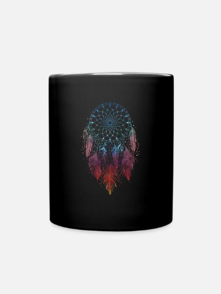 Capteur de rêves Capteur de rêves Spirituel - Mug uni - noir