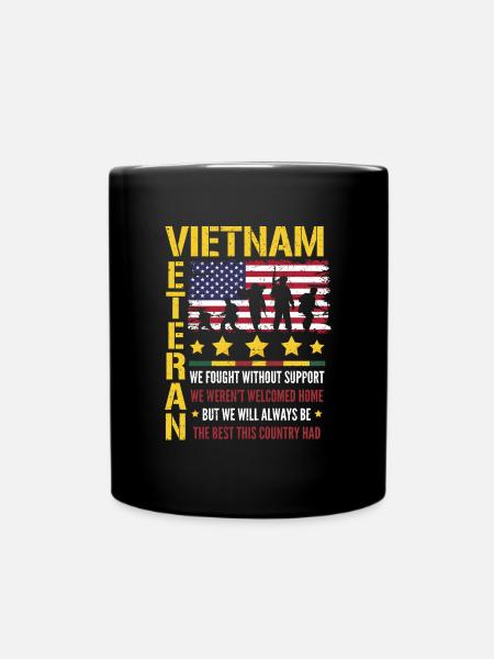 Vietnam Veteran - Tasse einfarbig - Schwarz