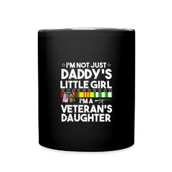 Vietnam Veteran - Full Colour Mug - black - Front