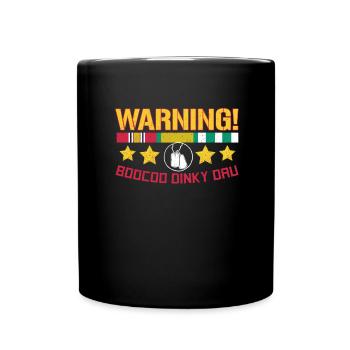 Vietnam Veteran - Full Colour Mug - black - Front