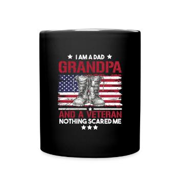 Vétéran du Vietnam - Mug uni - noir - Devant