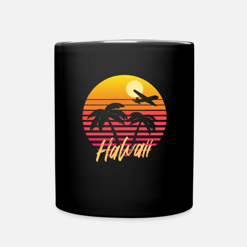Hawaï - Mug uni - noir